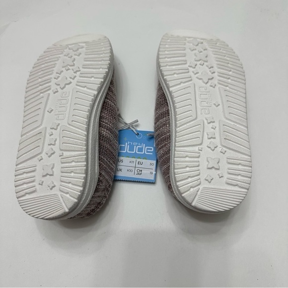 Hey Dude Wendy Youth Stretch Peach Bud Size K11 NEW WITH TAGS - Picture 6 of 6